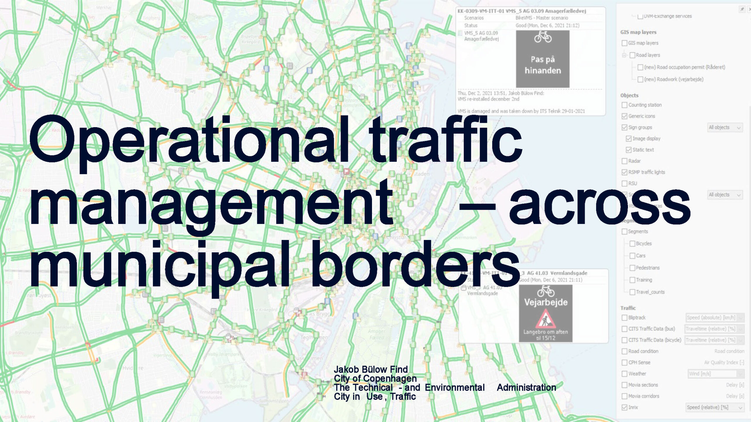 Operational Traffic Management - Across Municipal Borders